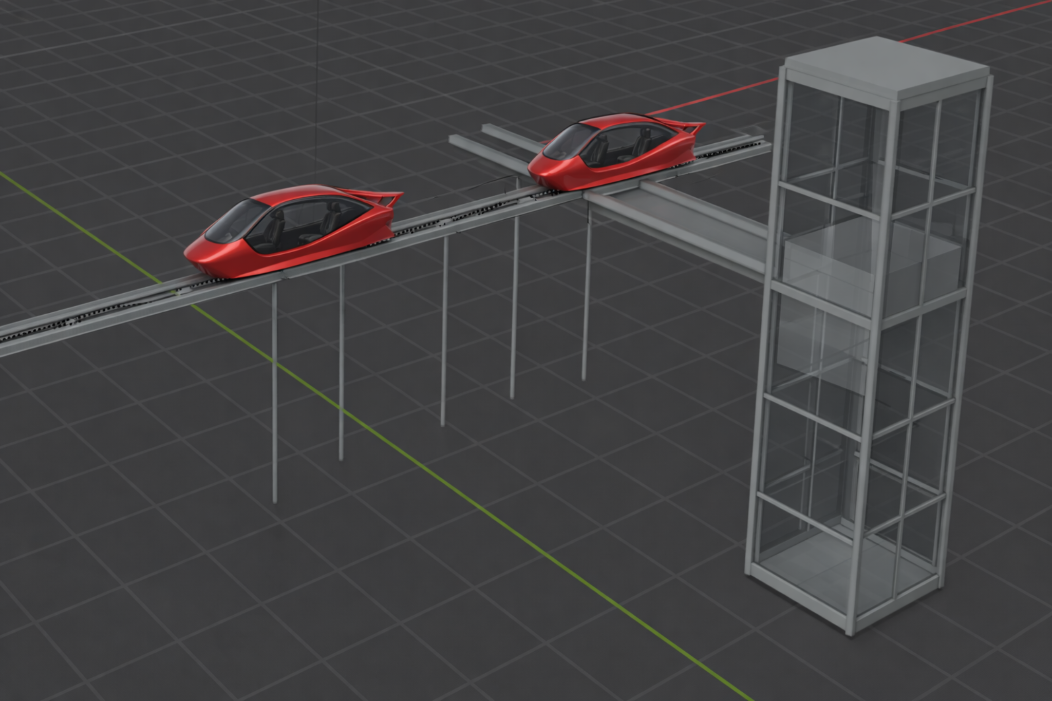 Access Port preliminary engineering view